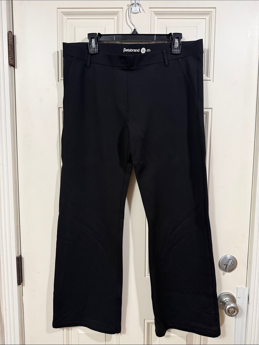 Betabrand Black Boot Cut Size XL Women's Pants